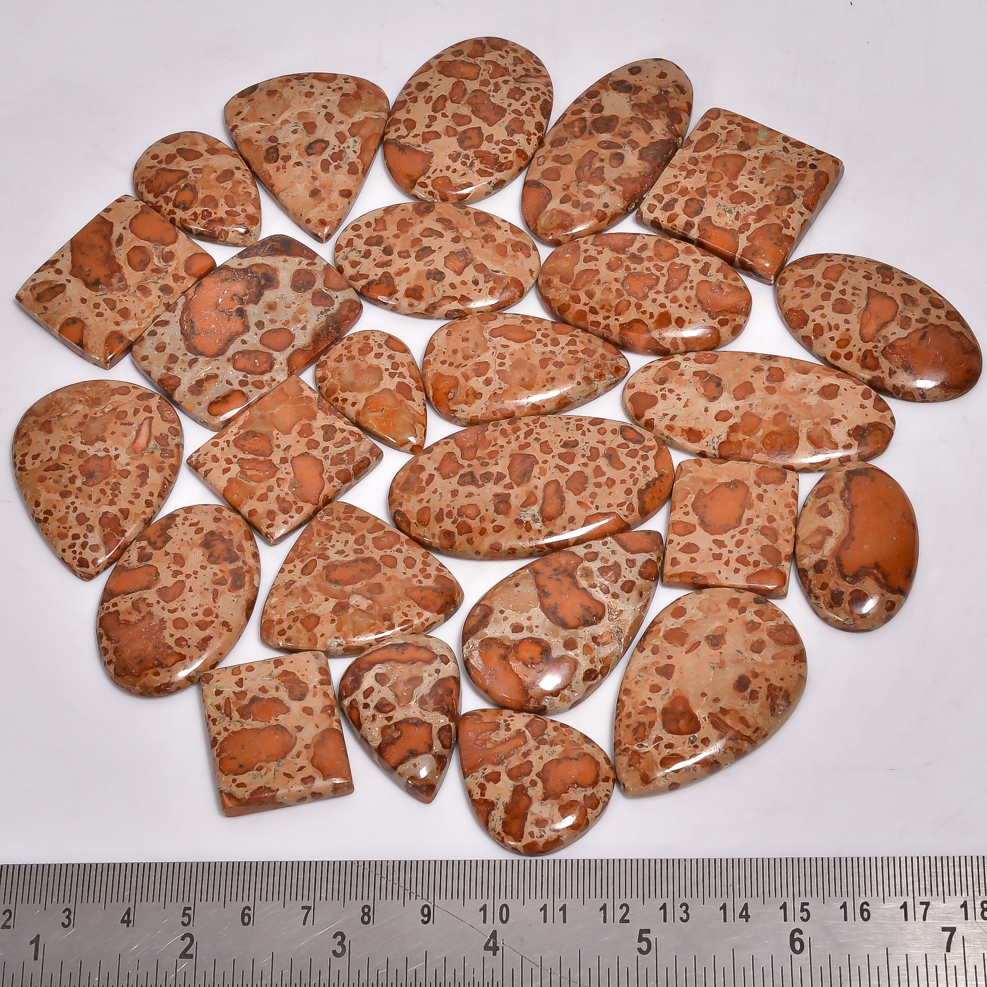 Natural Asteroid Jasper Cabochon wholesale lot