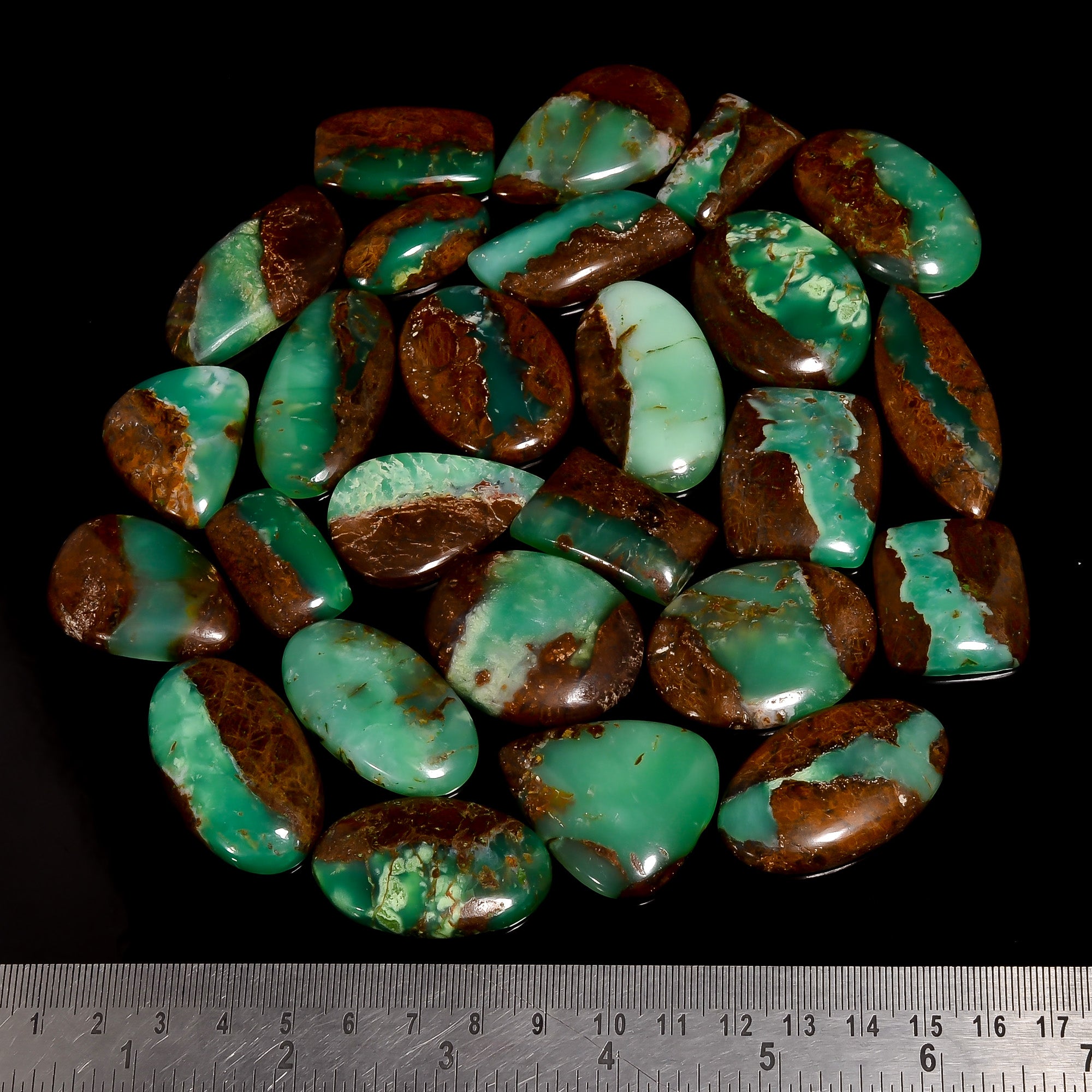 Wholesale Lot Chrysoprase Cabochon Gemstone All Size available