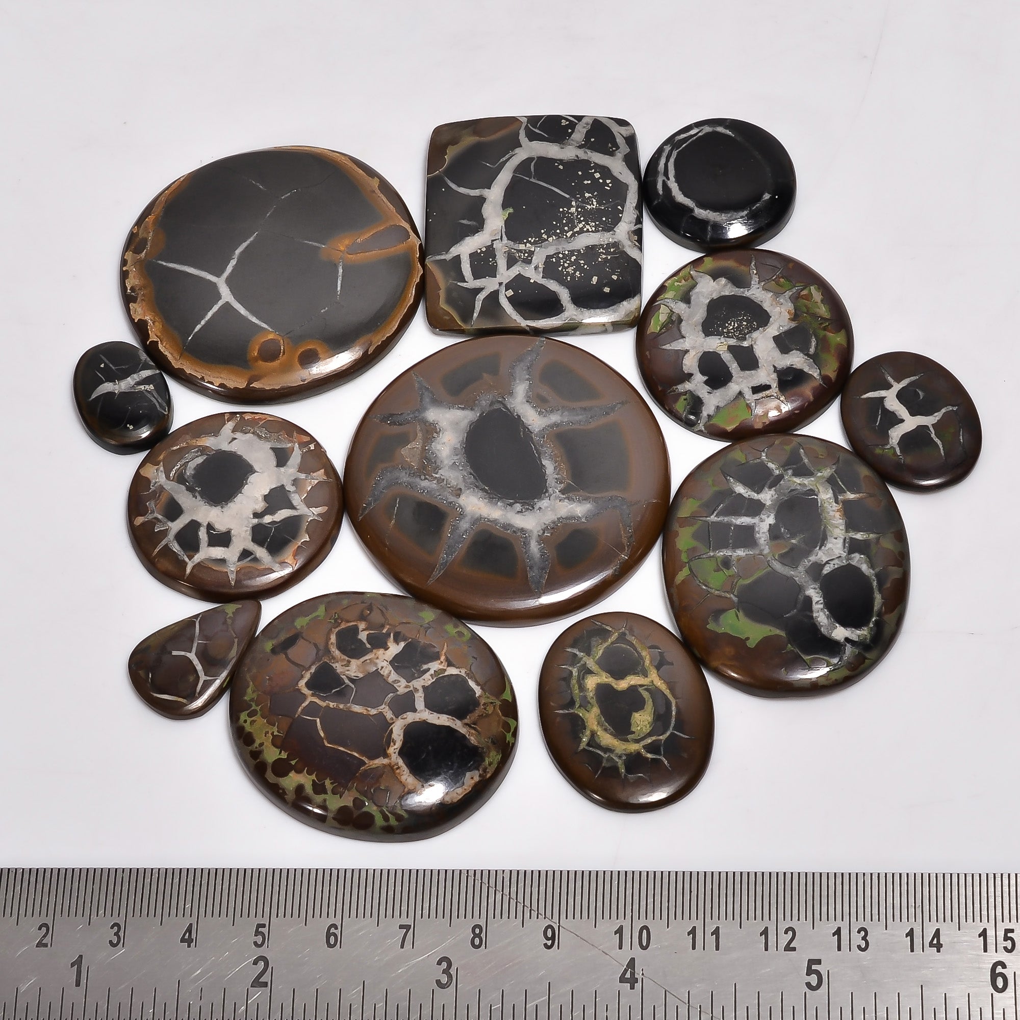 Wholesale Black Septarian Gemstone Cabochon Lot – Bulk Pricing for Jewelers & Designers (Copy)