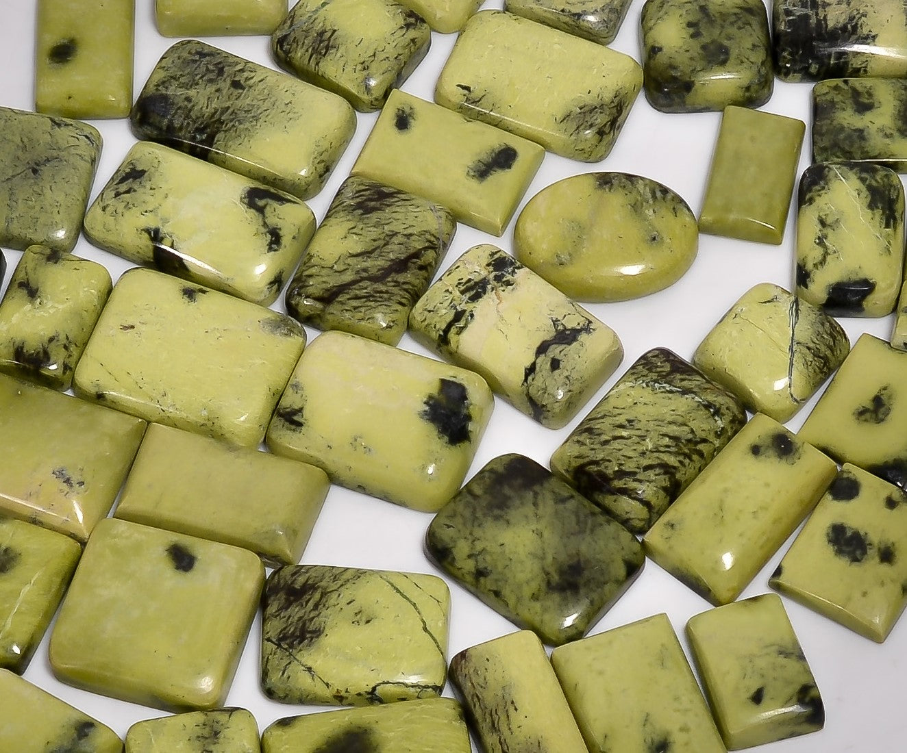 Wholesale Lot of Natural Cheetah Jasper Cabochons – Ideal for Rings & Pendants
