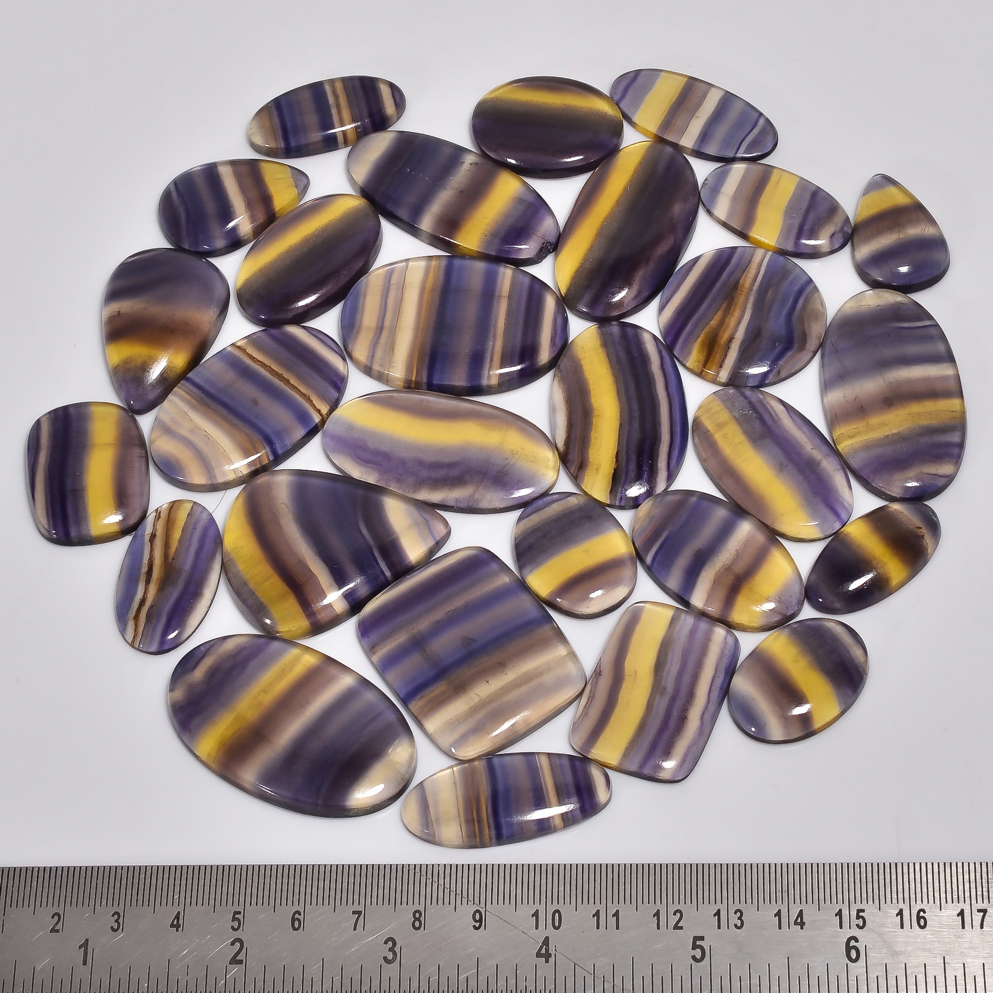 Wholesale Natural Fluorite Cabochons – Jewelry Supply Gemstone Lot