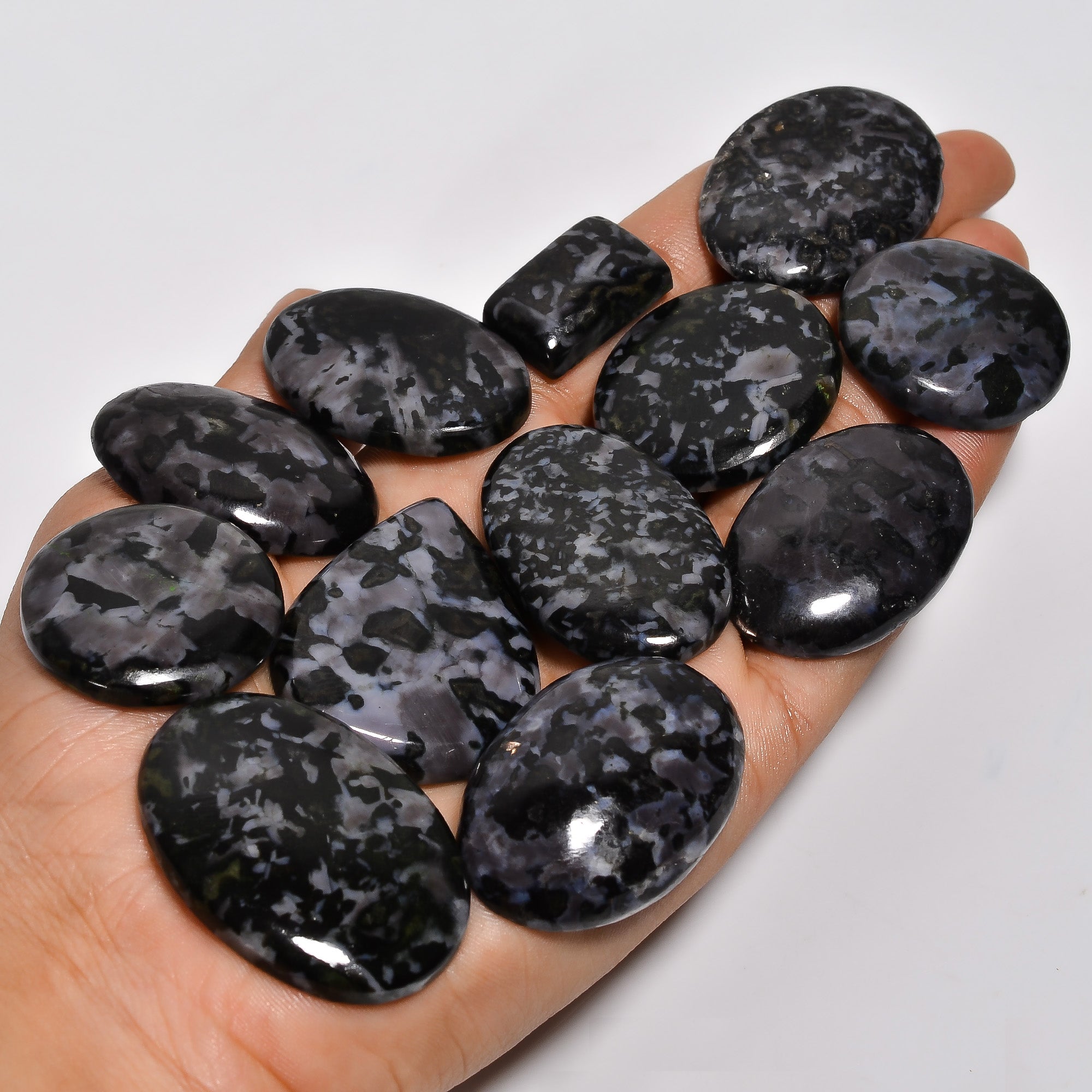 Bulk Natural Gabbra Jasper Cabochon Gemstone Lot – Wholesale Jewelry Supplies