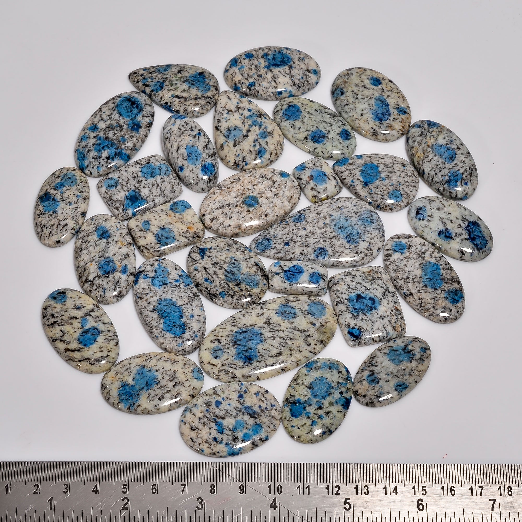 Wholesale Lot Natural K2 Jasper Cabochons – Handpicked Gemstones for Designers