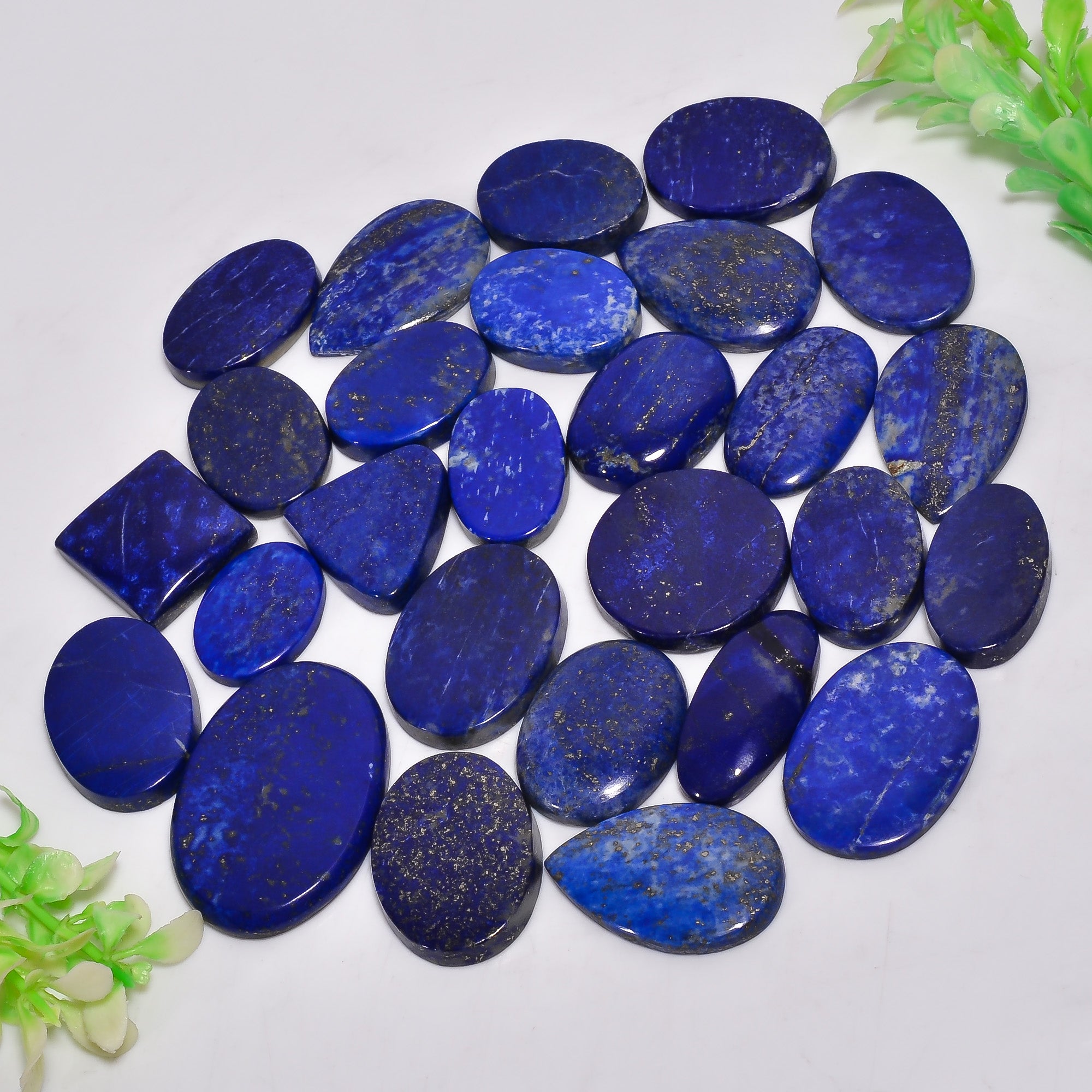 Bulk Wholesale Natural Lapis Lazuli Cabochons – Smooth Polished Gemstones
