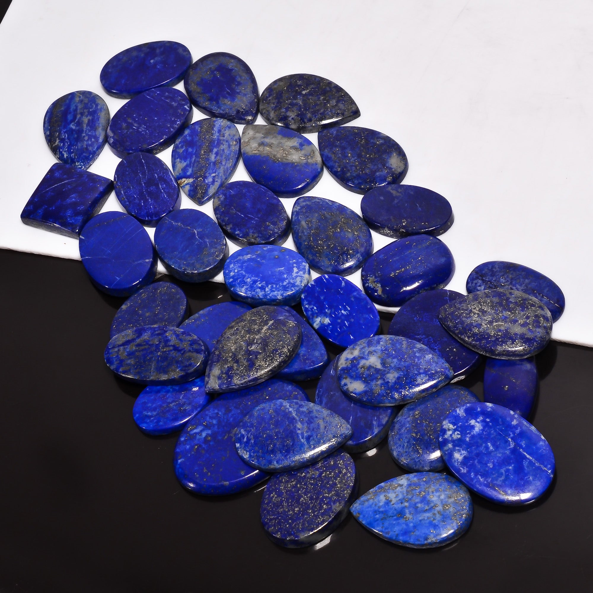 Bulk Wholesale Natural Lapis Lazuli Cabochons – Smooth Polished Gemstones