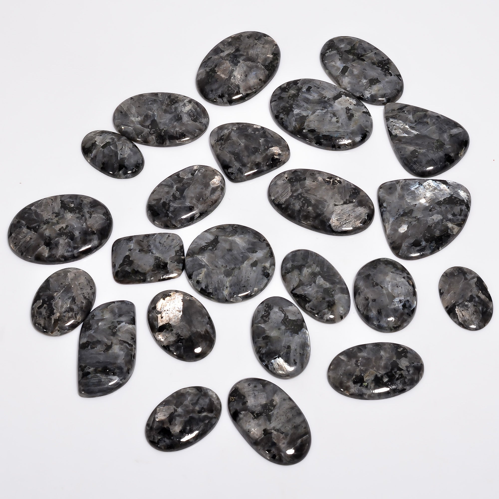 Natural Larvikite Cabochons Gemstone lot available – Handpicked Gemstones for Designers (Copy)