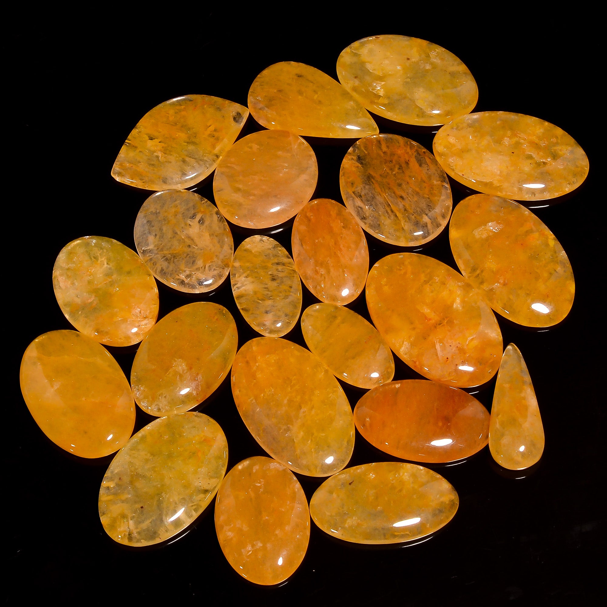 Factory Direct Wholesale Orange Calcite Cabochons – For Jewelers & Resellers