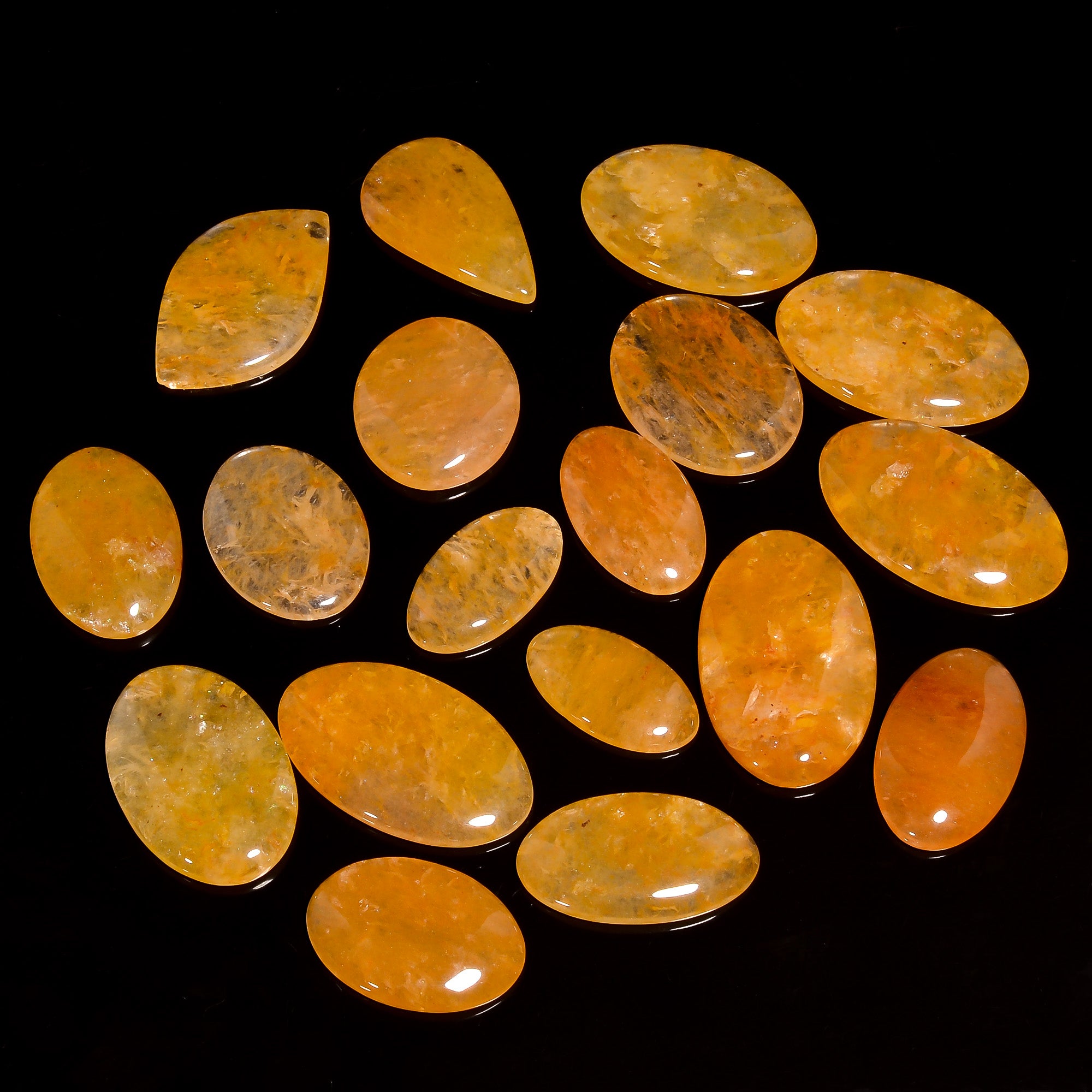 Factory Direct Wholesale Orange Calcite Cabochons – For Jewelers & Resellers