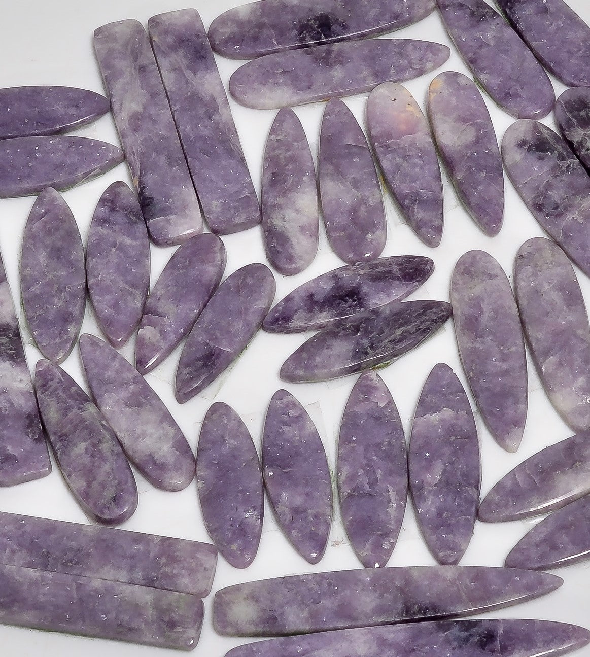 Purple Lepidolite Cabochon Pair Gemstone Lot – Wholesale Handpicked Gemstones for Designers (Copy)