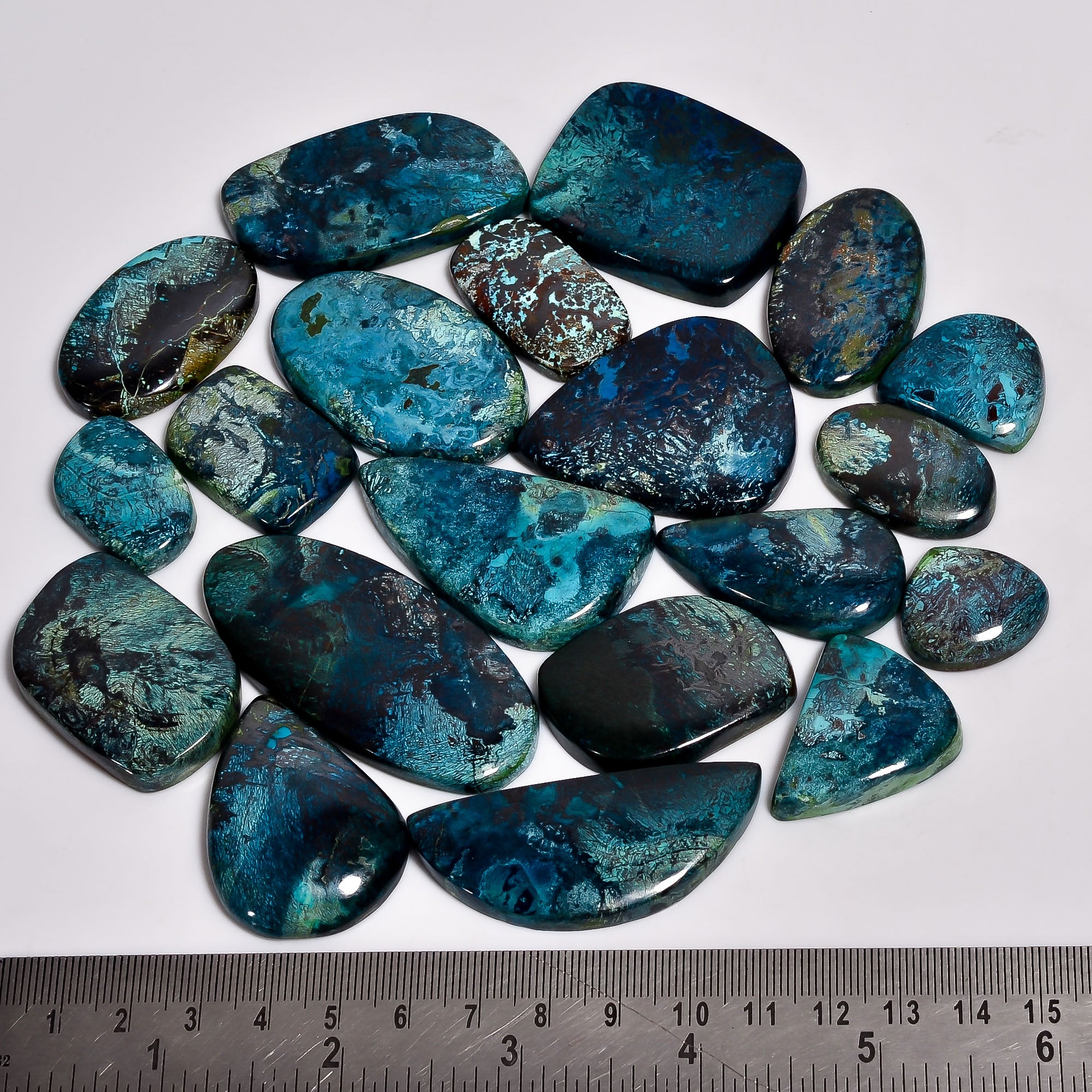 Bulk Wholesale Shattuckite Cabochon Gemstones – Jewelry Making Stones