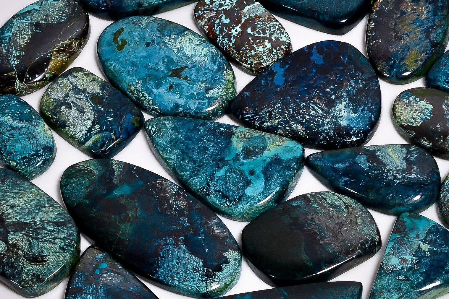 Bulk Wholesale Shattuckite Cabochon Gemstones – Jewelry Making Stones