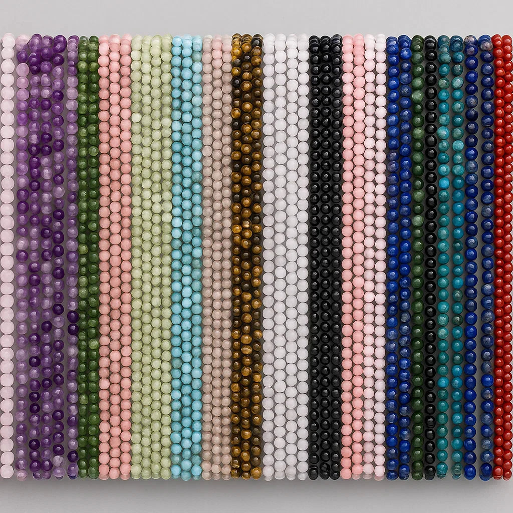 Natural Gemstone Beads Starnds