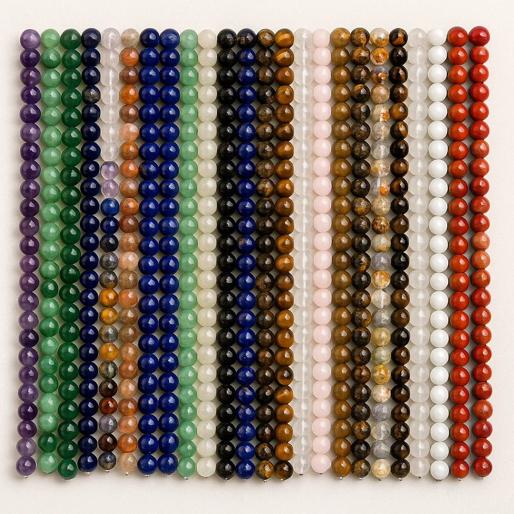 Natural Gemstone Beads Starnds