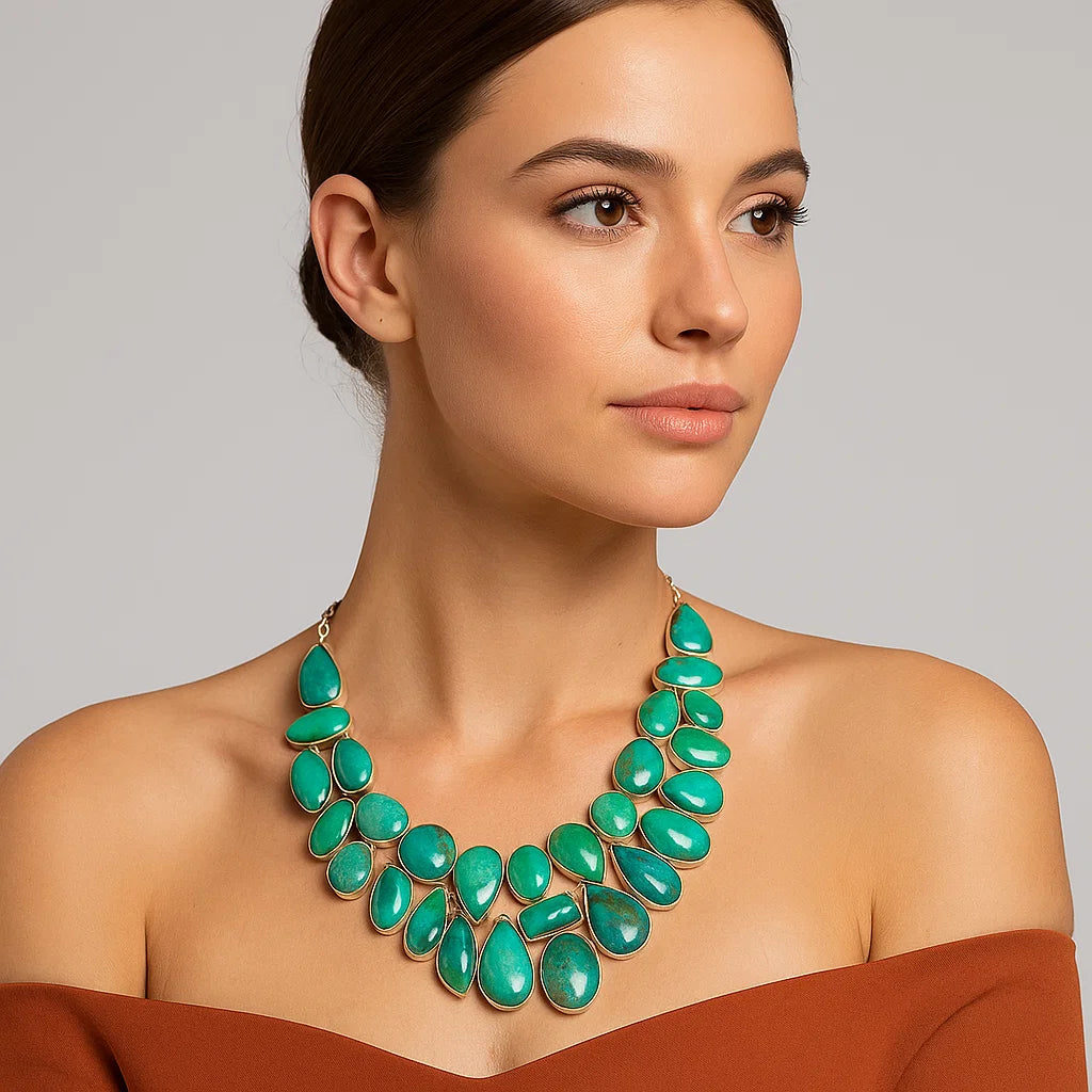 Turquoise Silver Necklace