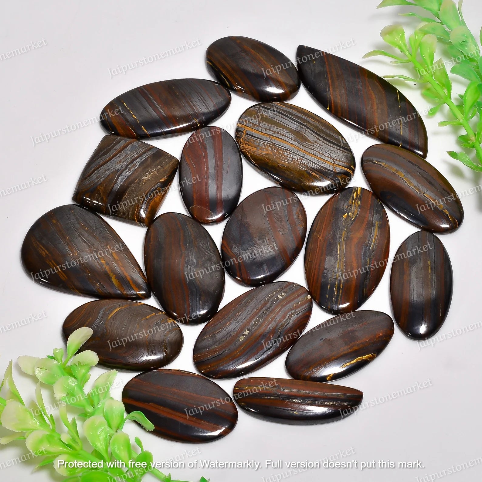 Natural Iron Tiger Eye Gemstone