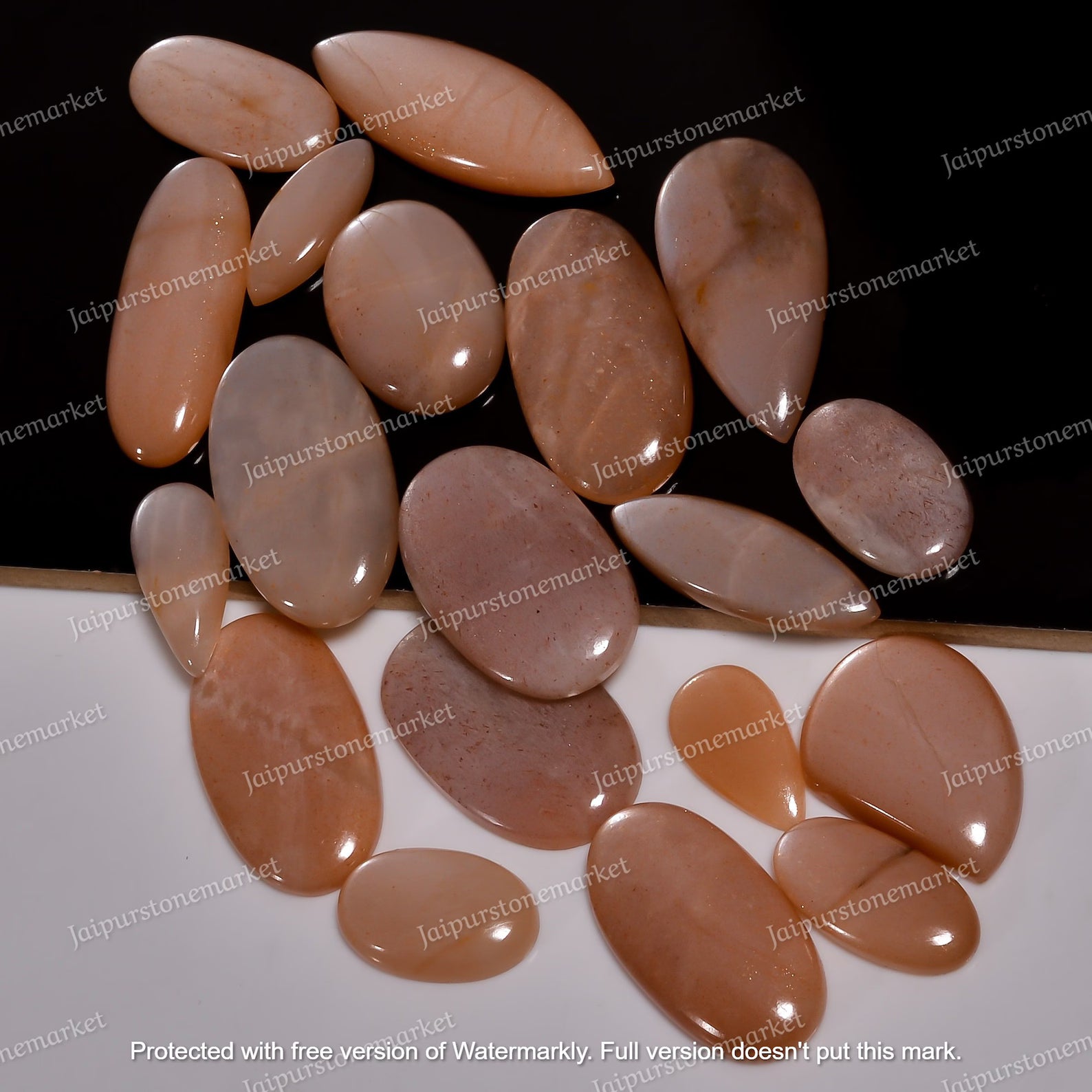 Peach Moonstone Cabochon