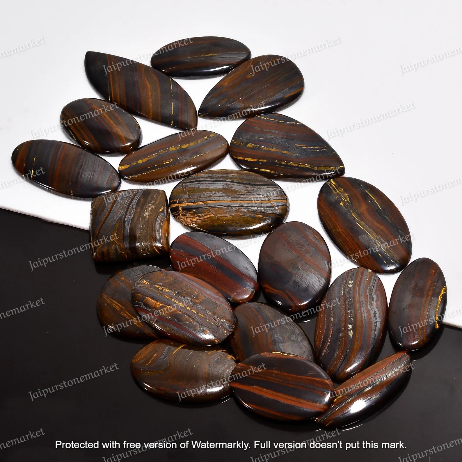 Natural Iron Tiger Eye Gemstone