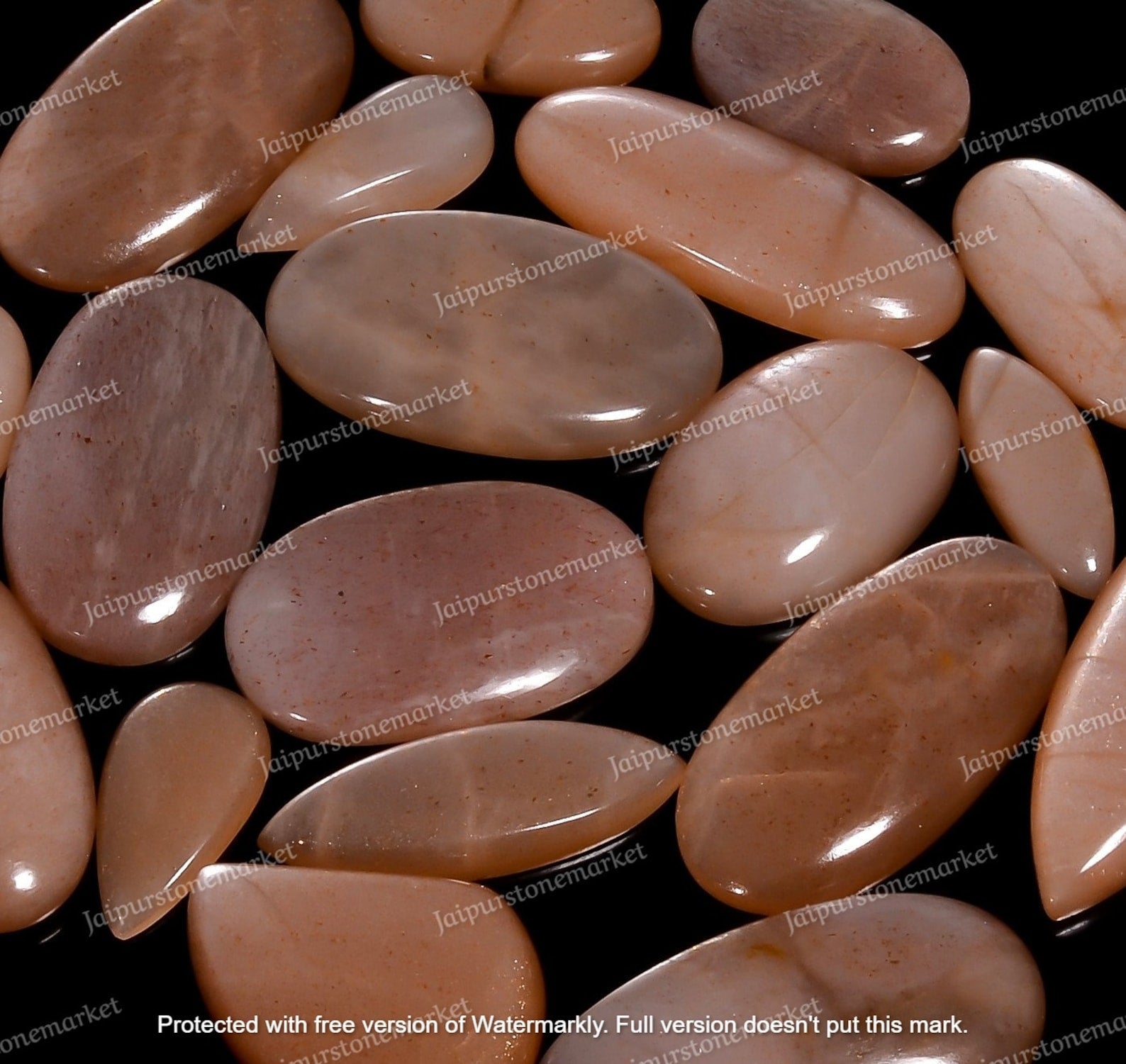 Peach Moonstone Cabochon