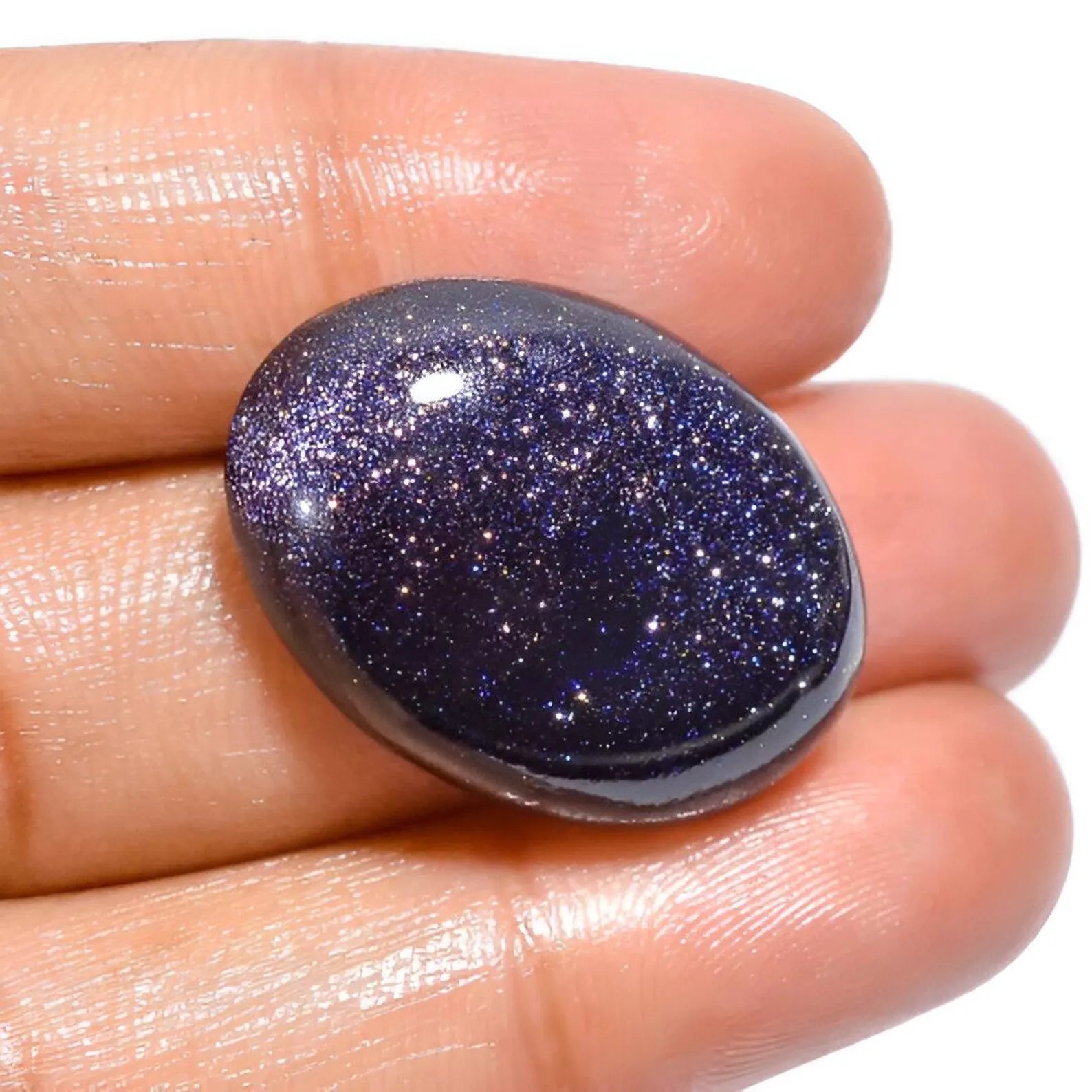 Blue sandstone Cabochon